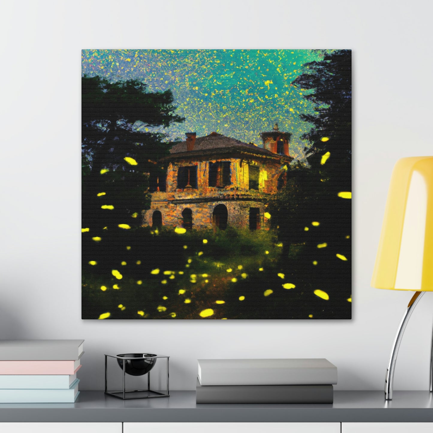 "A Shining Embrace of Fireflies" - The Alien Canva