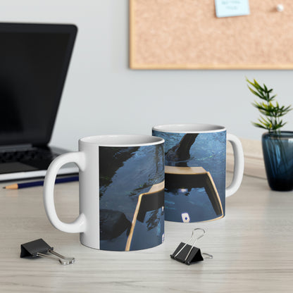 "The Floating Mystery Box" - The Alien Ceramic Mug 11 oz