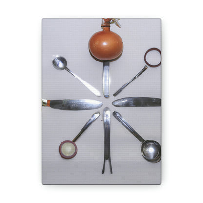 "Kitchen Creativity: A Creative Art Project" - Canvas