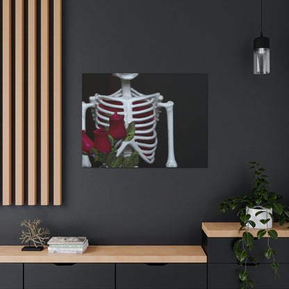 "The Skeletal Romantic" - The Alien Canva