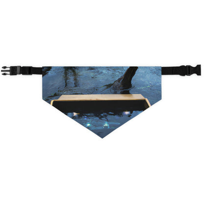 "The Floating Mystery Box" - The Alien Pet Bandana Collar