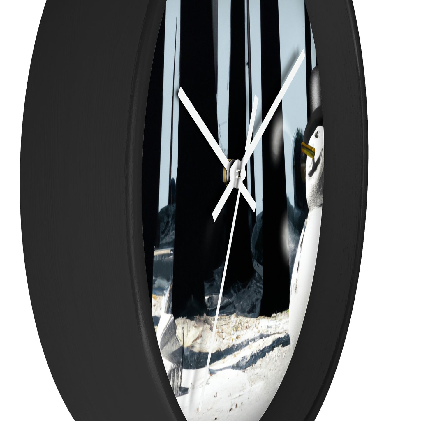 "Chilly Adventures in the Enchanted Forest" - The Alien Wall Clock