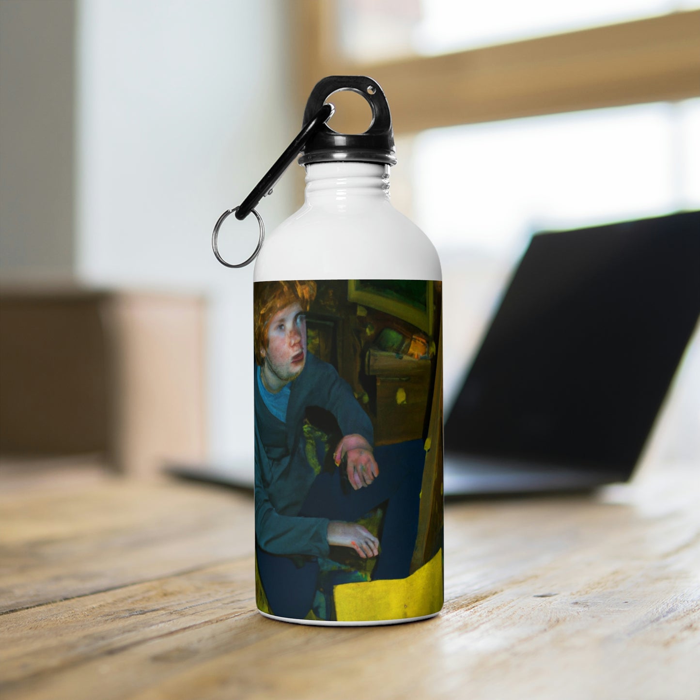 The Attic's Secrets: A Tale of Magic and Redemption - The Alien Stainless Steel Water Bottle