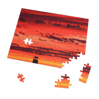 "Lonely Lighthouse on Fire" - The Alien Jigsaw Puzzle