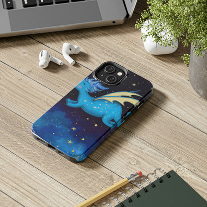 "Drifting Among the Stars: Die Geschichte eines Drachenbabys" - Die Alien Tough Phone Cases