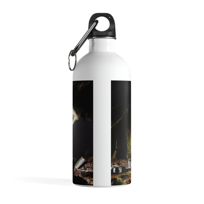 The Mystery of the Forsaken Cave - The Alien Stainless Steel Water Bottle