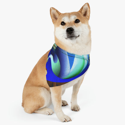 "Drifting: A Father and Son's Voyage Through Life" - The Alien Pet Bandana Collar