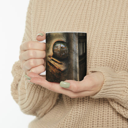 The Doghouse of Mystery. - The Alien Ceramic Mug 11 oz