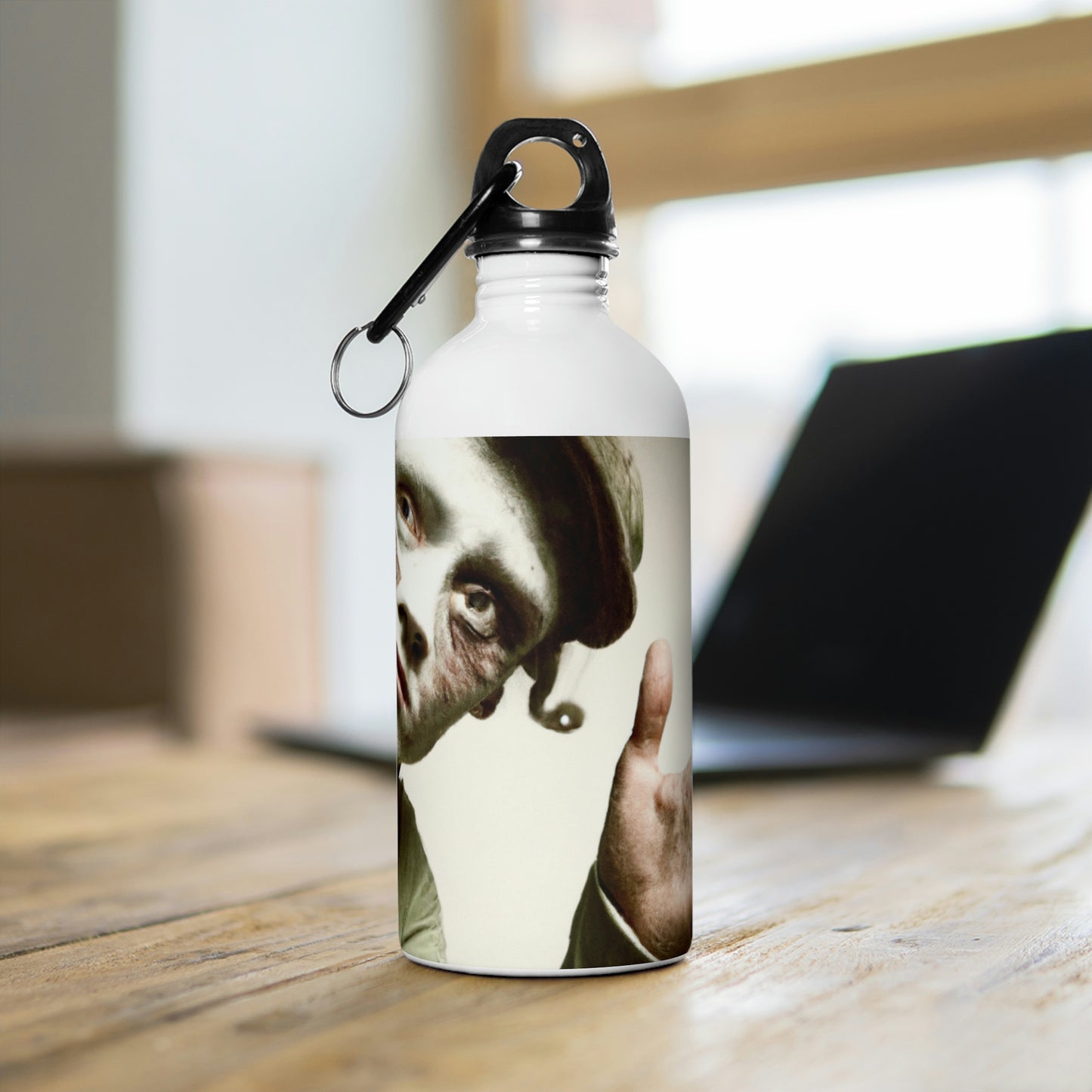 "The Wandering Zombie Hitchhiker" - The Alien Stainless Steel Water Bottle