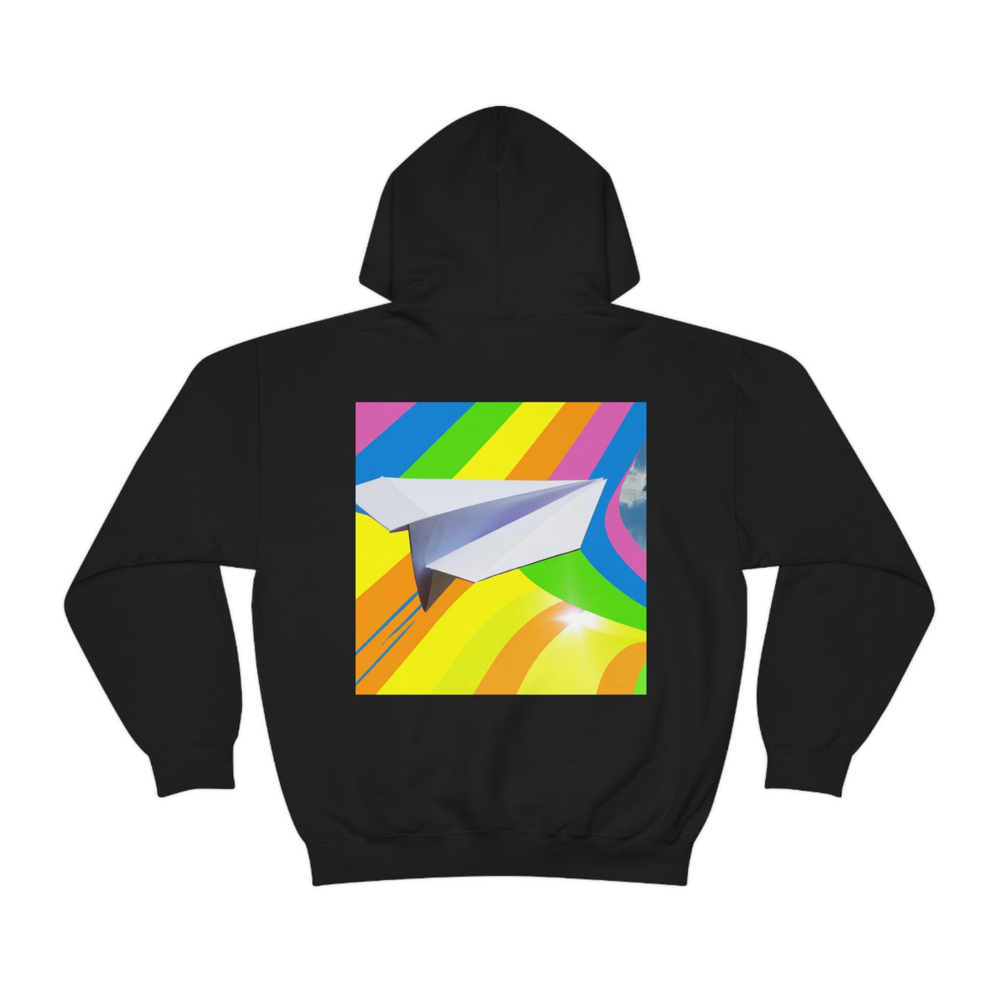 "A Flight of Color" - The Alien Unisex Hoodie