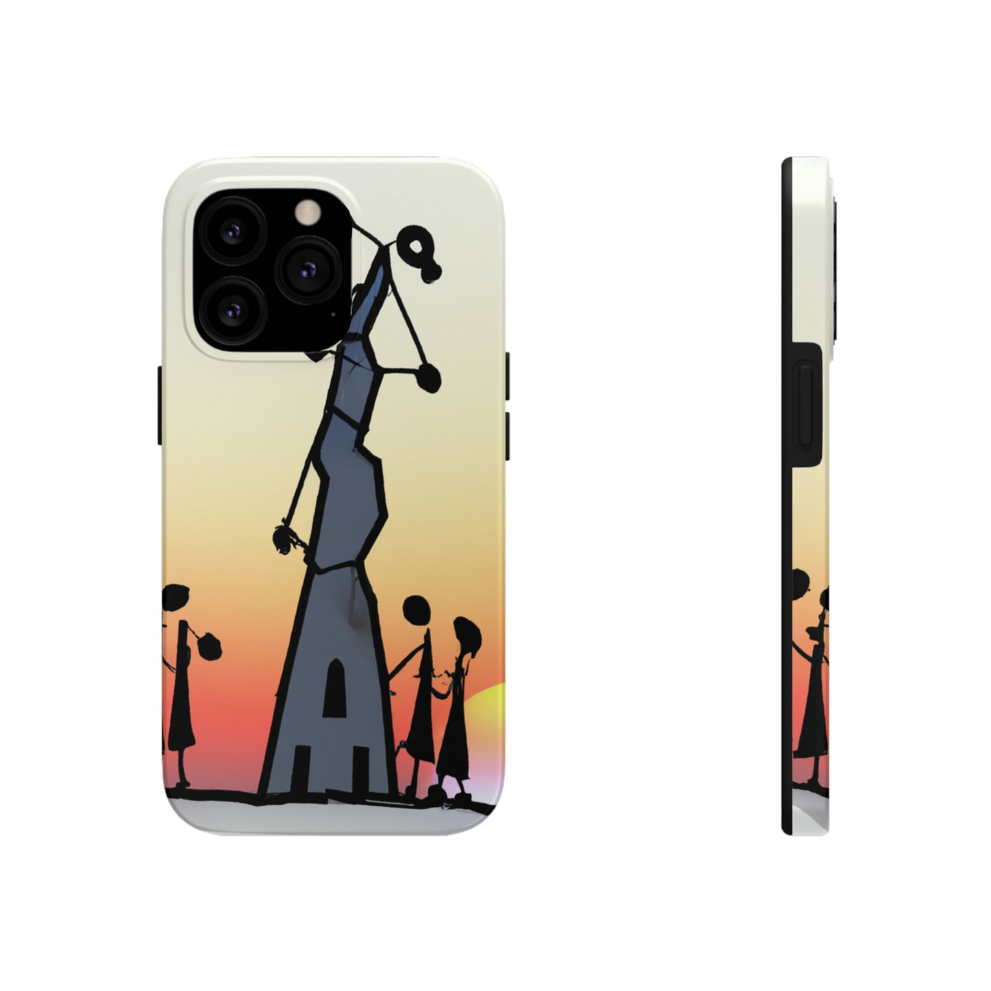 "Forgotten in the Sunset" - The Alien Tough Phone Cases