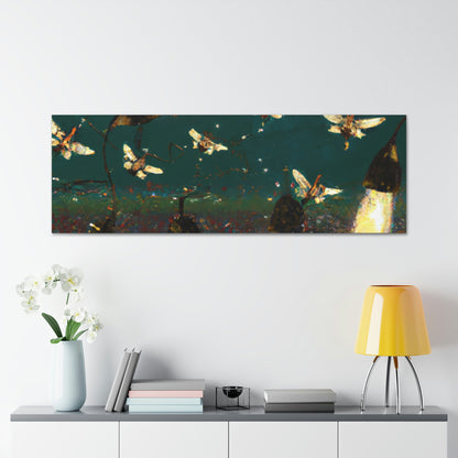 Twinkling Fireflies in the Evening Sky - The Alien Canva