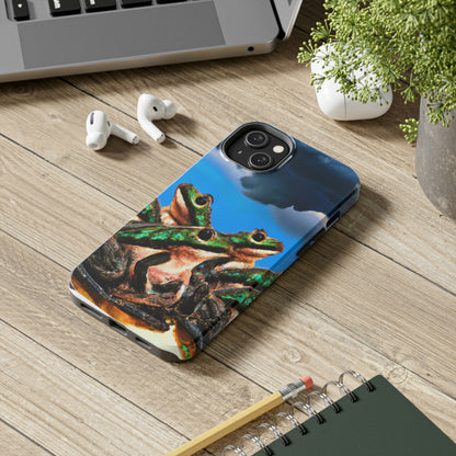 "A Frog Chorus in the Thunderstorm" - The Alien Tough Phone Cases