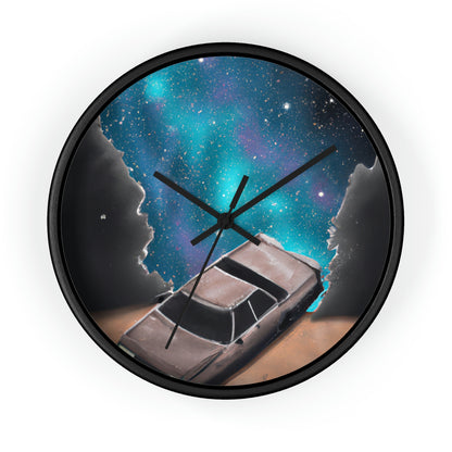 "A Universe Apart: The Lost Car" - Die Alien-Wanduhr