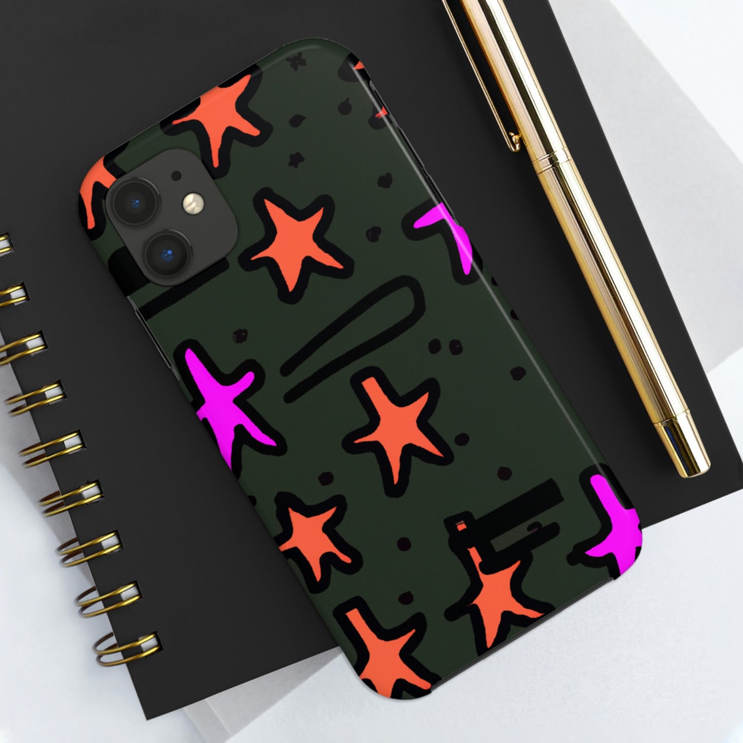 "Abandoned in the Glittering Night Sky" - The Alien Tough Phone Cases