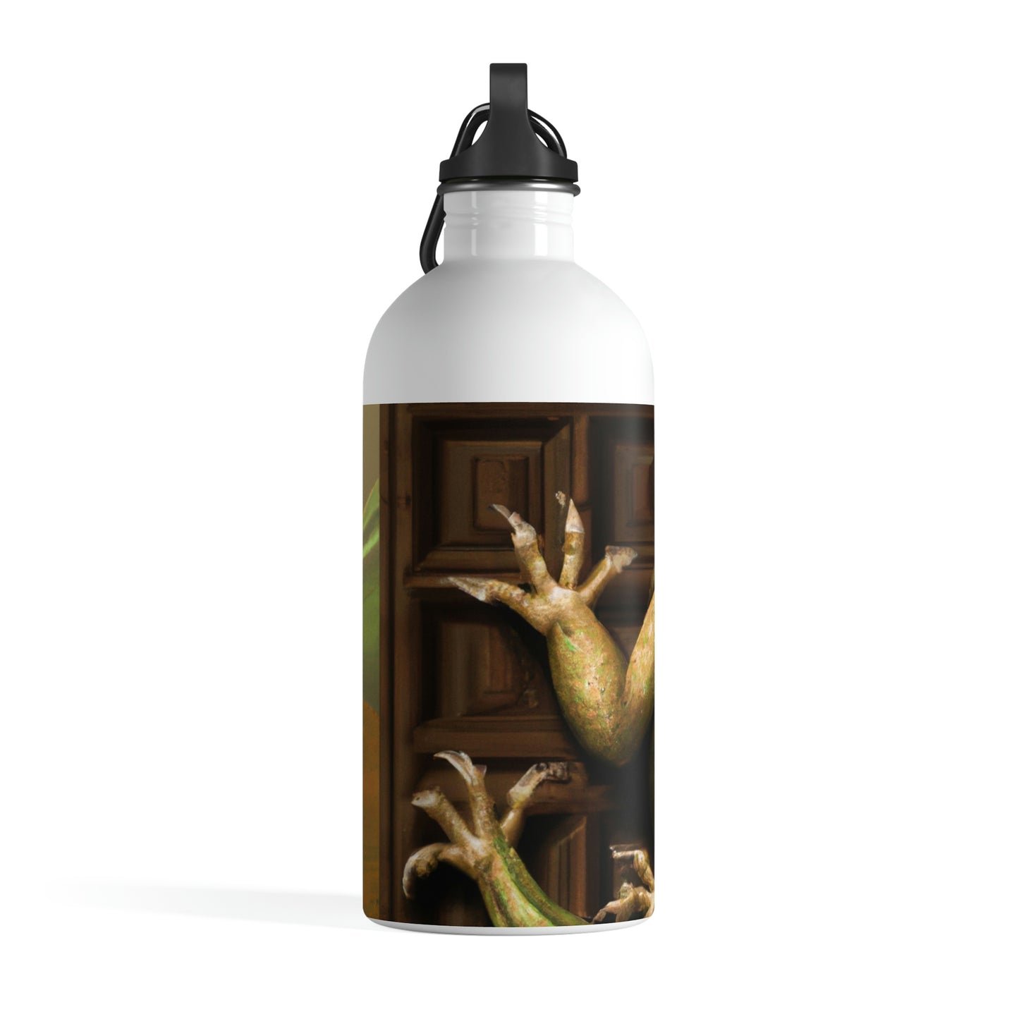 Guardian of the Hidden Door: The Slumbering Dragon - The Alien Stainless Steel Water Bottle