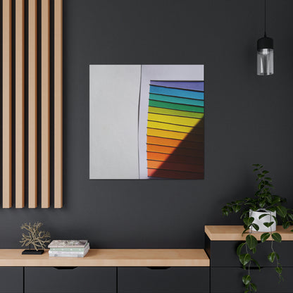 'The Colors of Joy: A Rainbow of Happiness' - Canvas