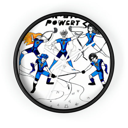 "Magical Throwdown: The Sports Team Challenge" - The Alien Wall Clock