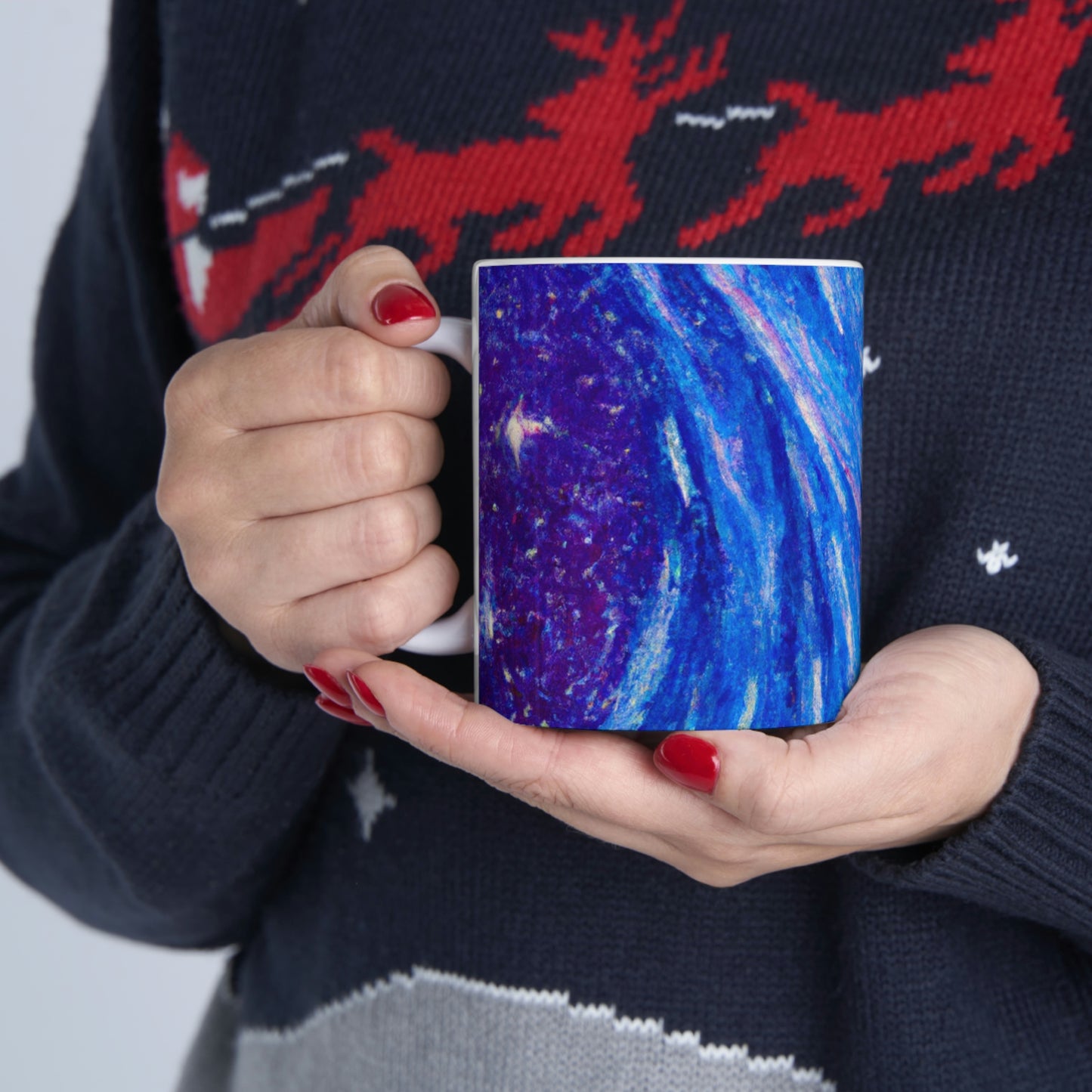 Taza de cerámica "A Starlit Solace" - The Alien 11 oz