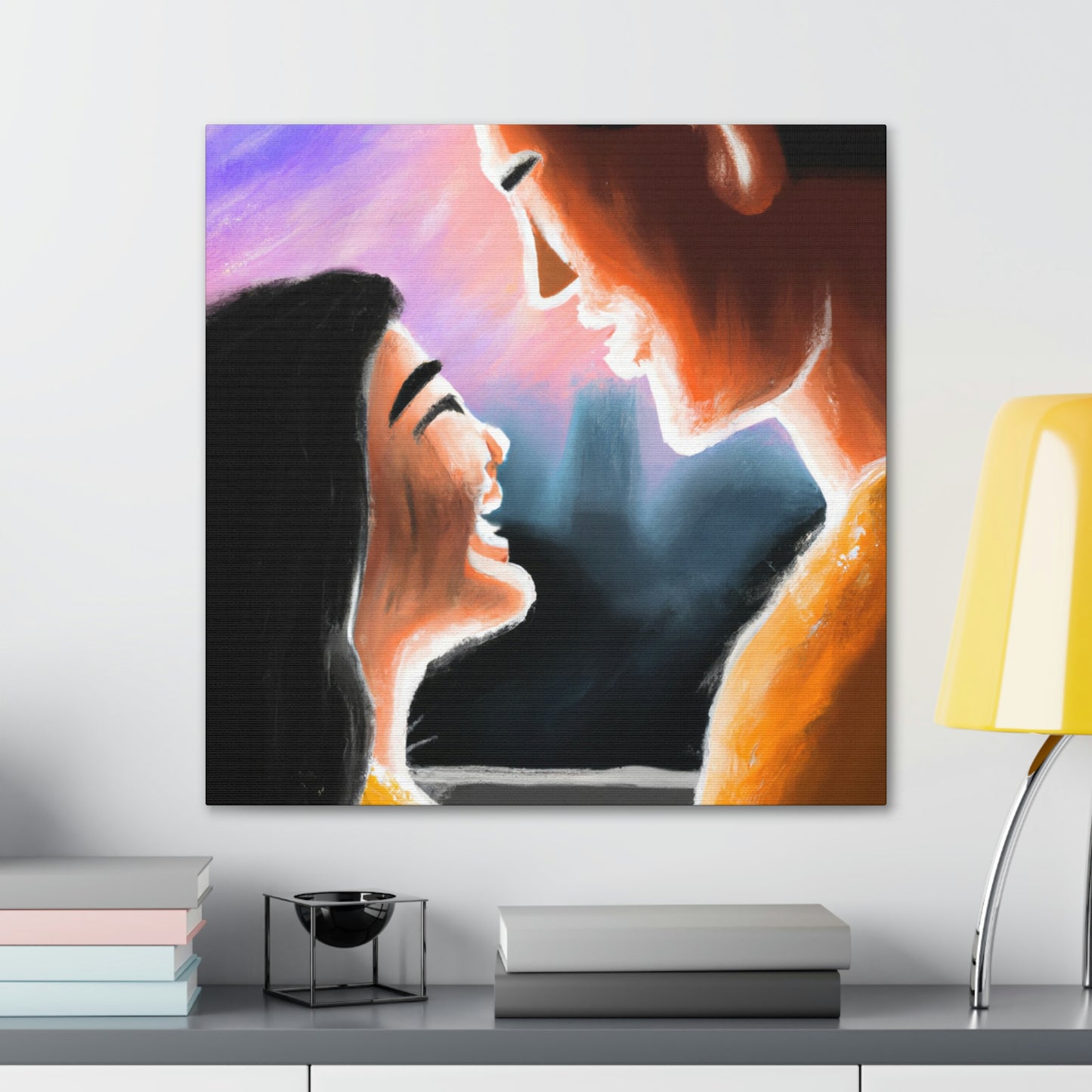 "First Impressions: A Painting" - Canvas