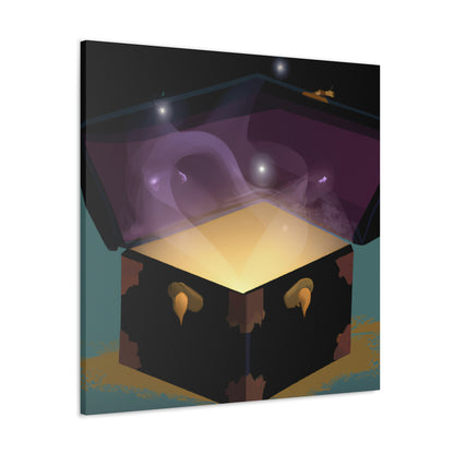 "The Infinite Shadowed Chest" - Die Alien-Canva