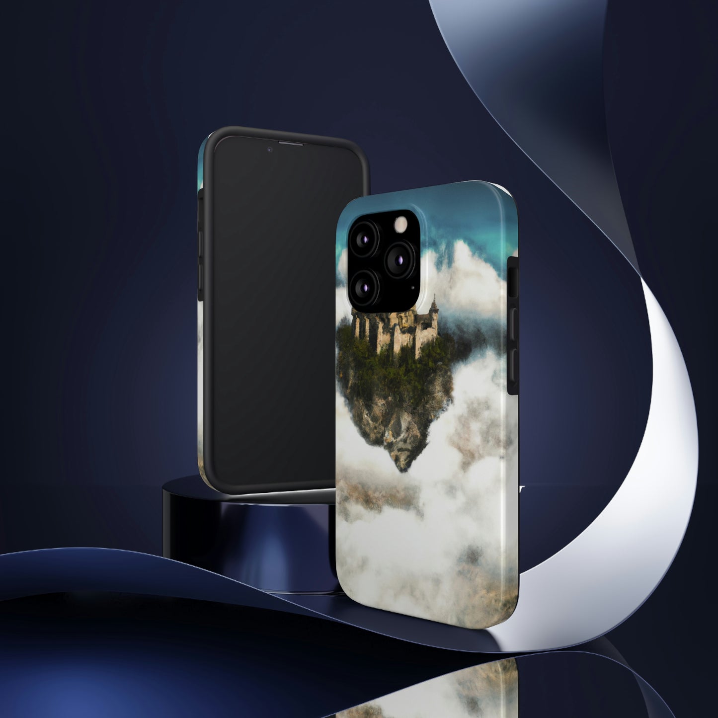 Mystic Castle in the Sky - The Alien Tough Phone Cases