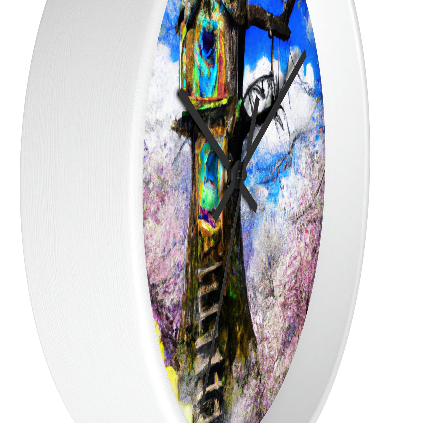 "Forgotten Secrets of the Springtime Forest" - The Alien Wall Clock