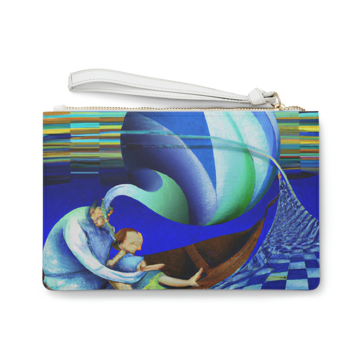 „Drifting: Die Reise eines Vaters und seines Sohnes durch das Leben“ – Die Alien-Clutch-Tasche