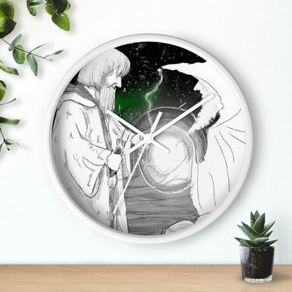 "Las luchas del mago distanciado" - El reloj de pared alienígena