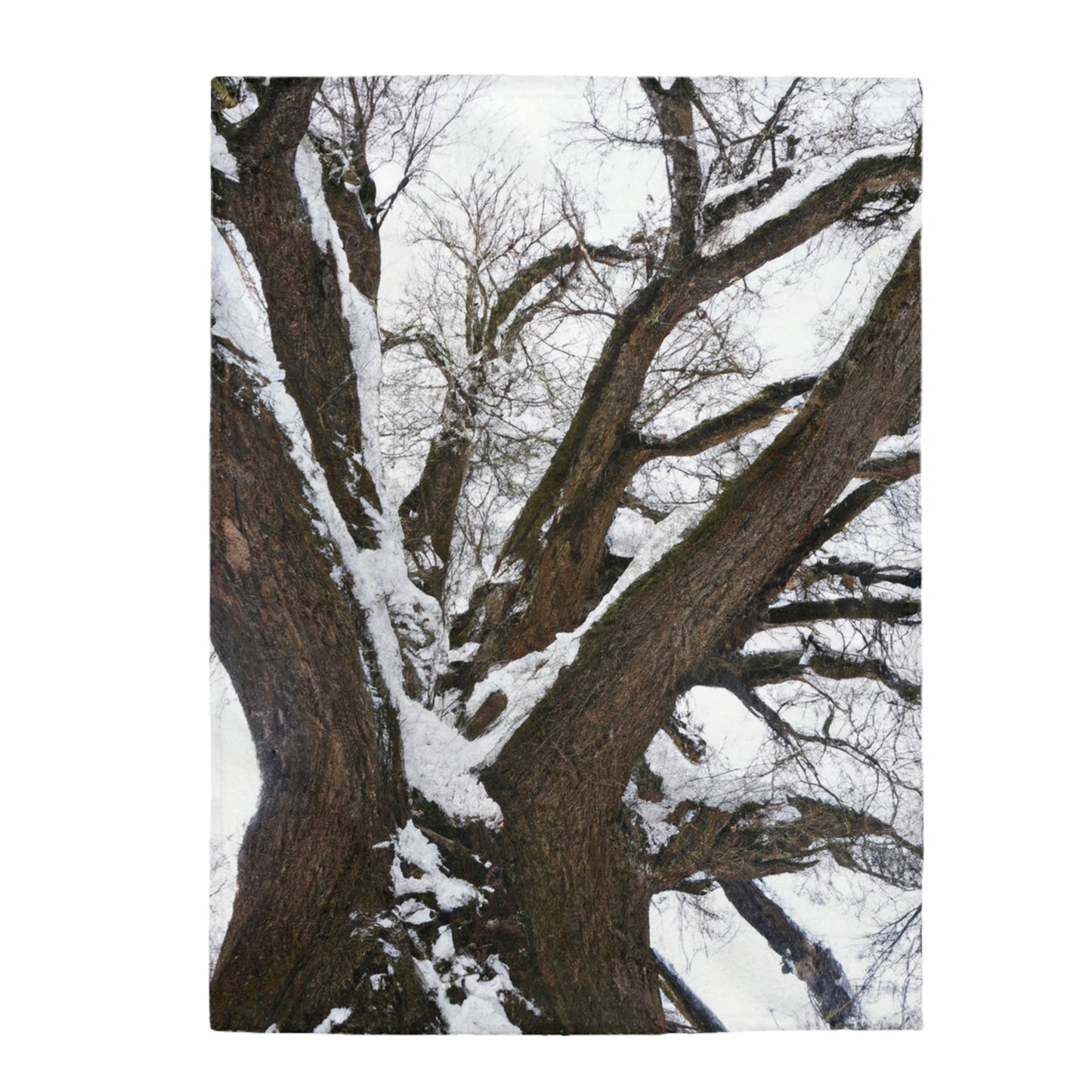 "Winter Wonderland Tree" - The Alien Velveteen Plush Blanket