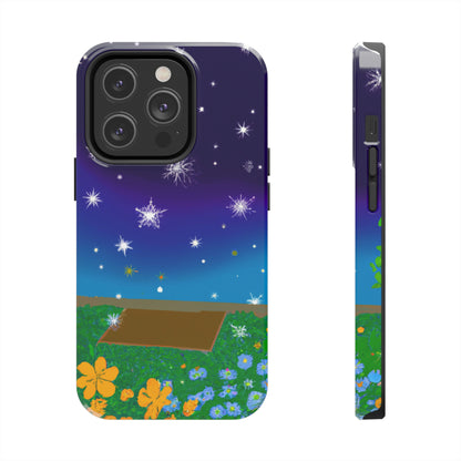 "Ein himmlischer Garten der Farbe" - Die Alien Tough Phone Cases