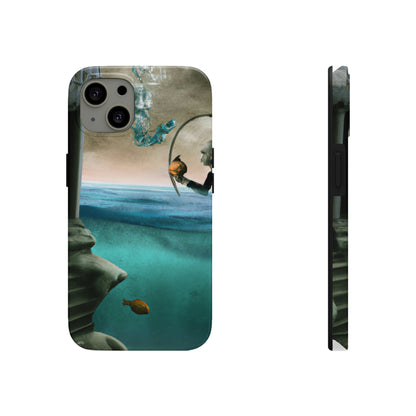 Das Geheimnis des Unterwasserpalastes - The Alien Tough Phone Cases