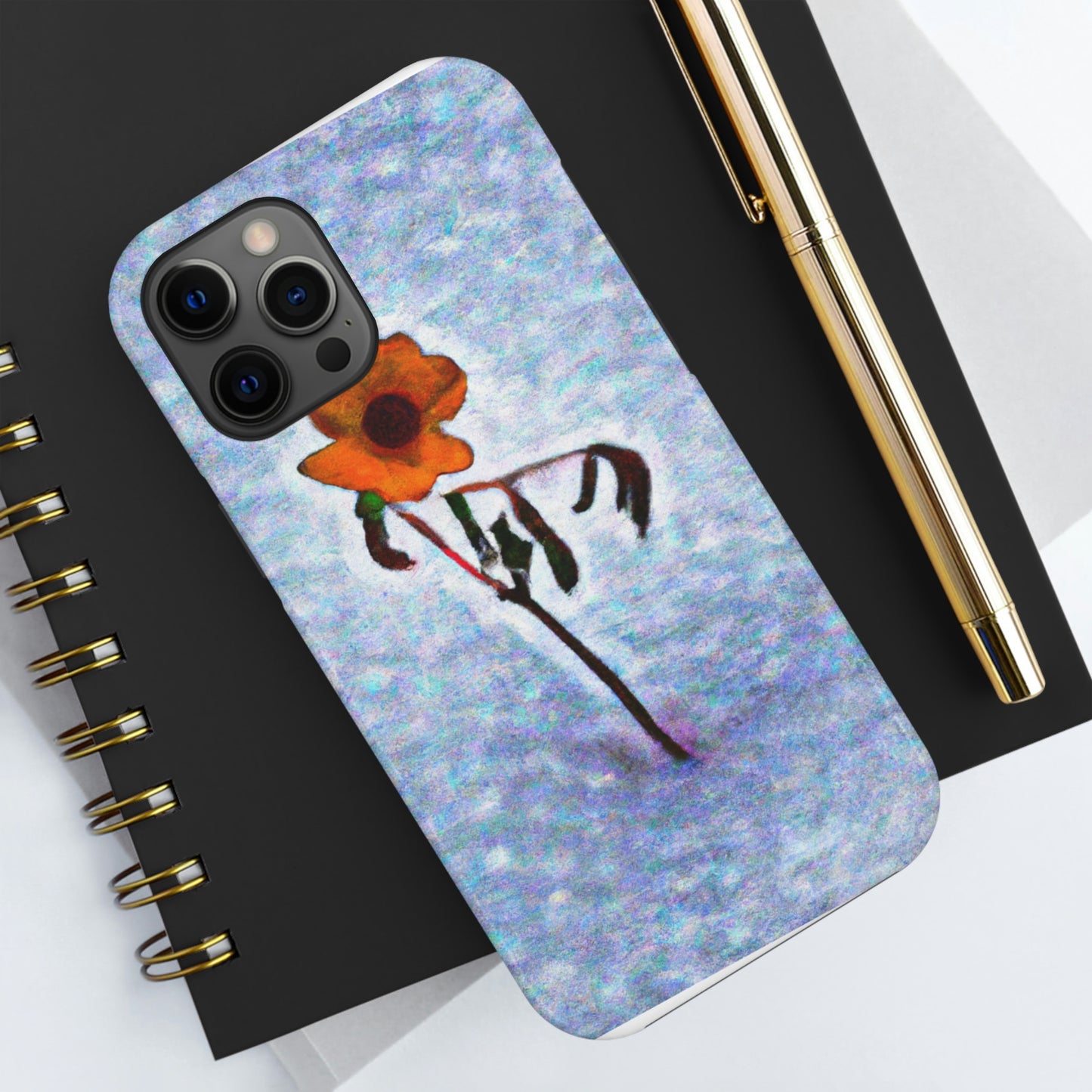 "Eine Blume, die sich weigert zu zittern" - Die Alien Tough Phone Cases