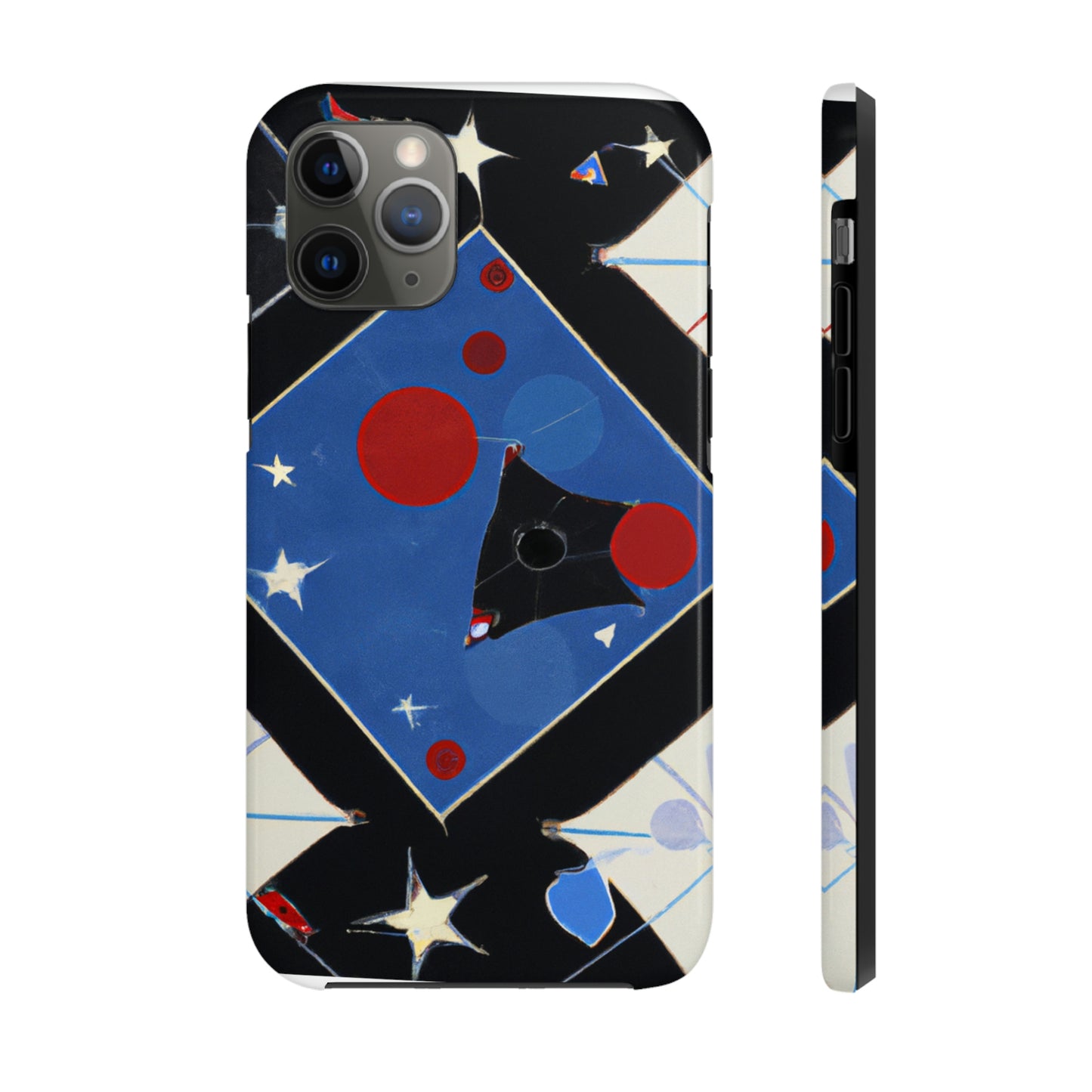 "Kites Illuminating the Starry Sky" - Die Alien Tough Phone Cases