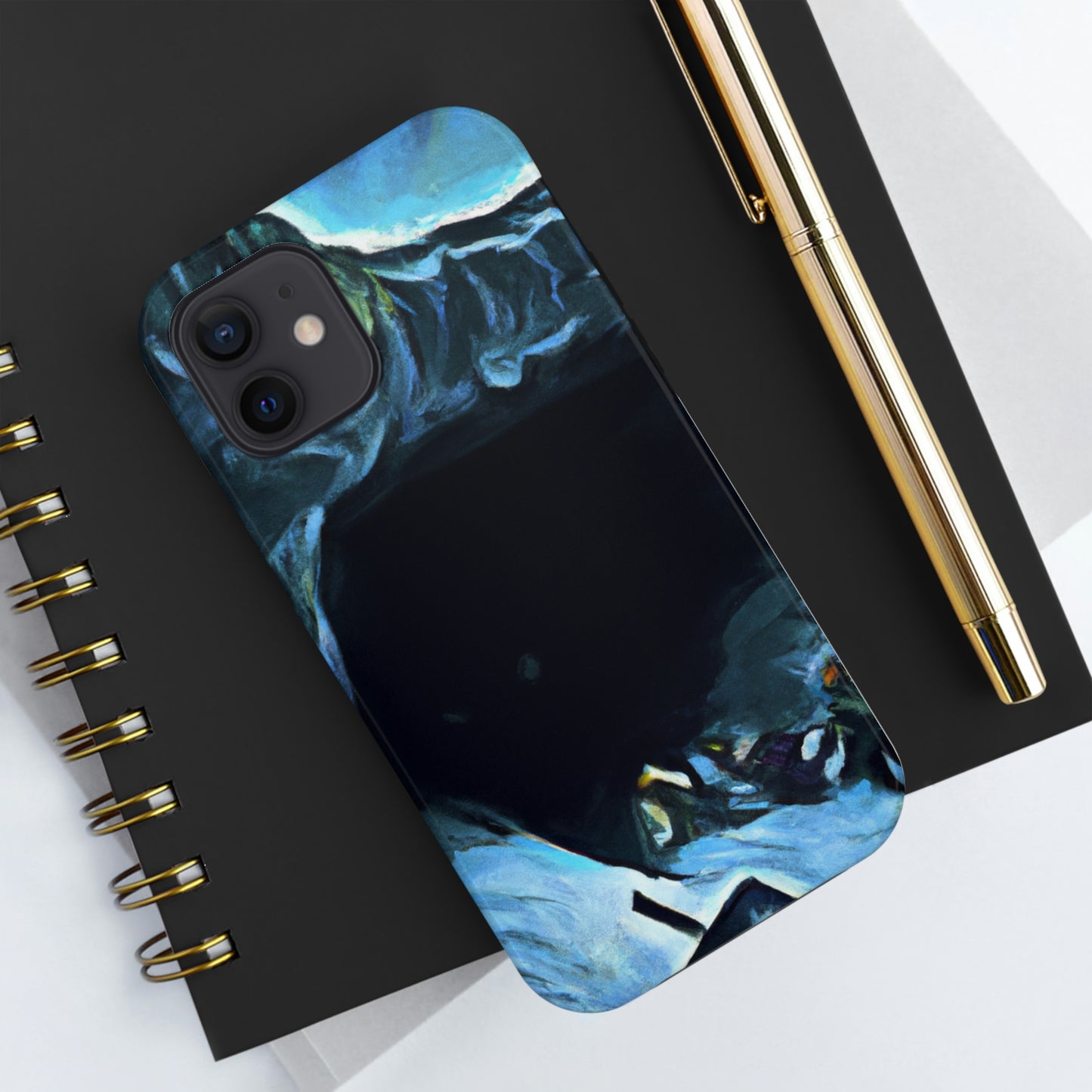 "Escape from the Icy Depths" - The Alien Tough Phone Cases