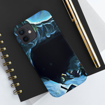 "Flucht aus den eisigen Tiefen" - Die Alien Tough Phone Cases