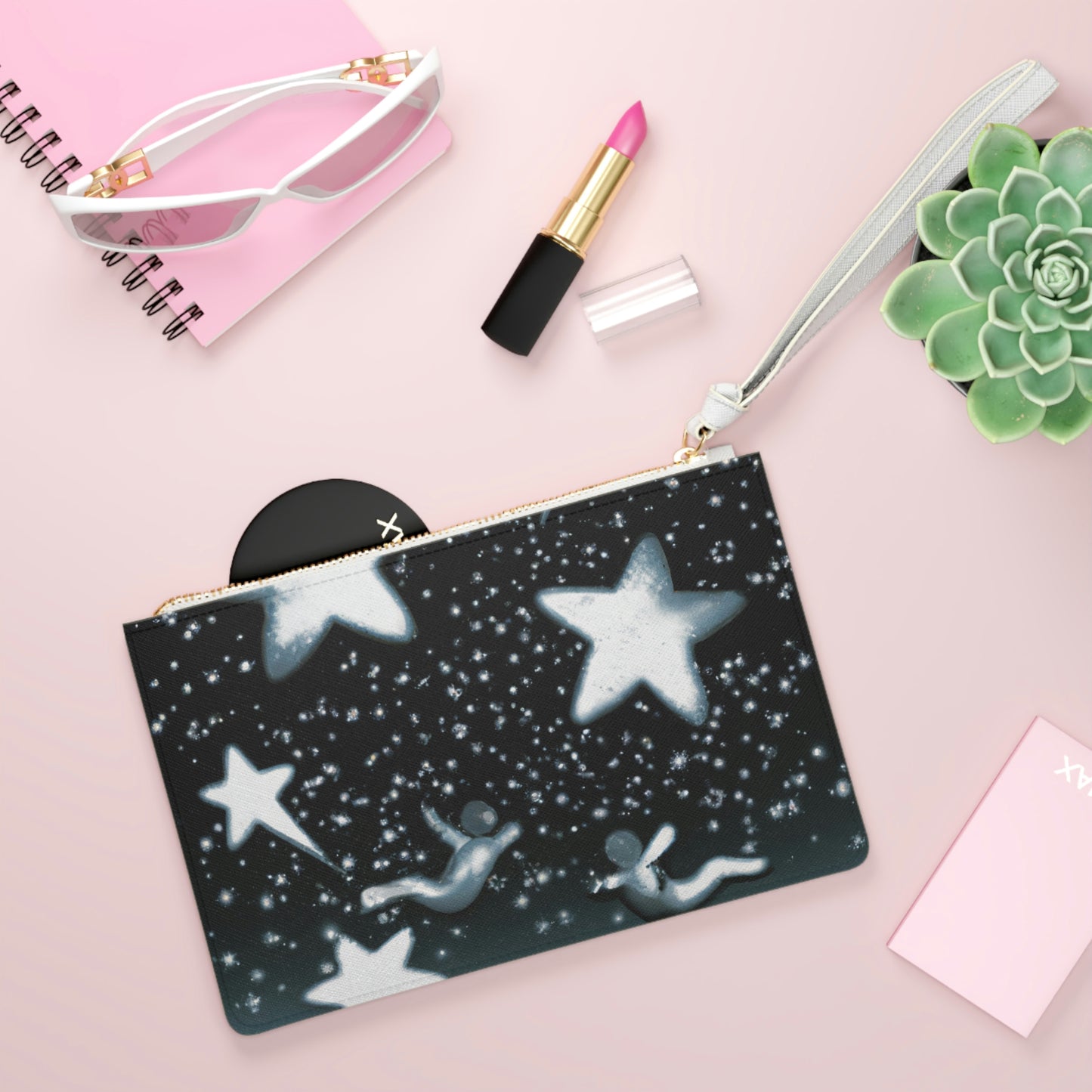 "Dancing with the Stars" - Die Alien Clutch Bag