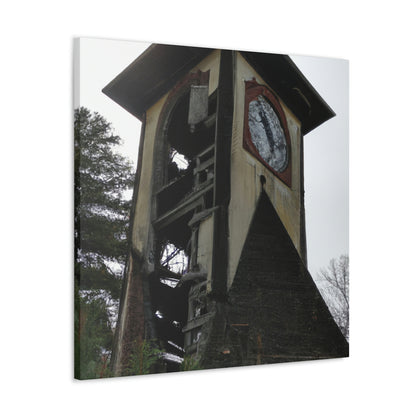 "The Forgotten Clocktower" - The Alien Canva