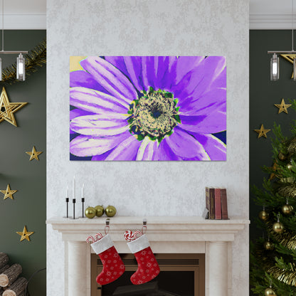 Purple Petals Popping: Create an Eye-Catching Daisy-Rose Fusion - The Alien Canva