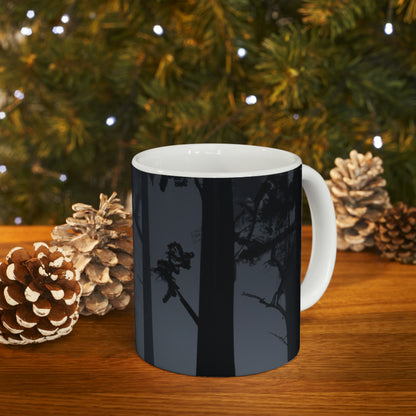 Lost in the Moonlight Forest. - The Alien Ceramic Mug 11 oz