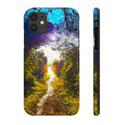 "A Beam of Light on a Forgotten Path" - The Alien Tough Phone Cases