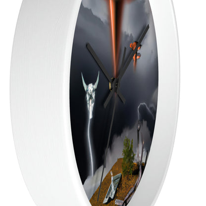 Invasion of the Storm Aliens - The Alien Wall Clock