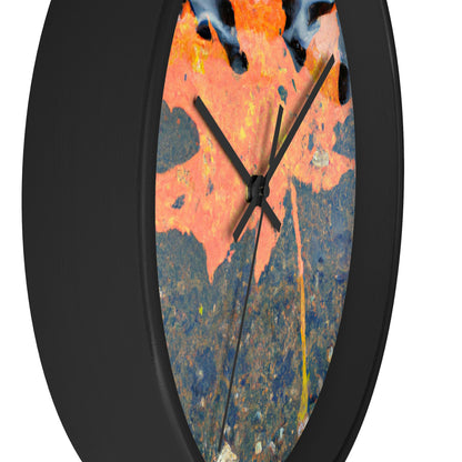 "Autumn Reflections" - The Alien Wall Clock