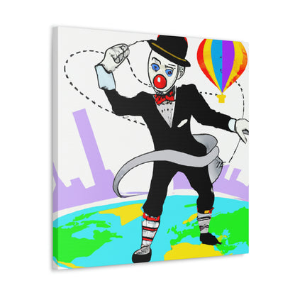 Die große Spionage-Clown-Kapriole - The Alien Canva