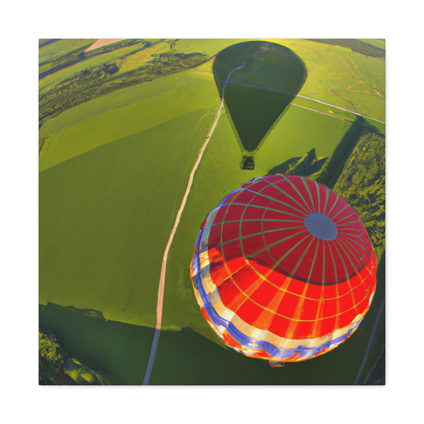 "A View From Above: Exploring the Globe in a Hot Air Balloon" - The Alien Canva