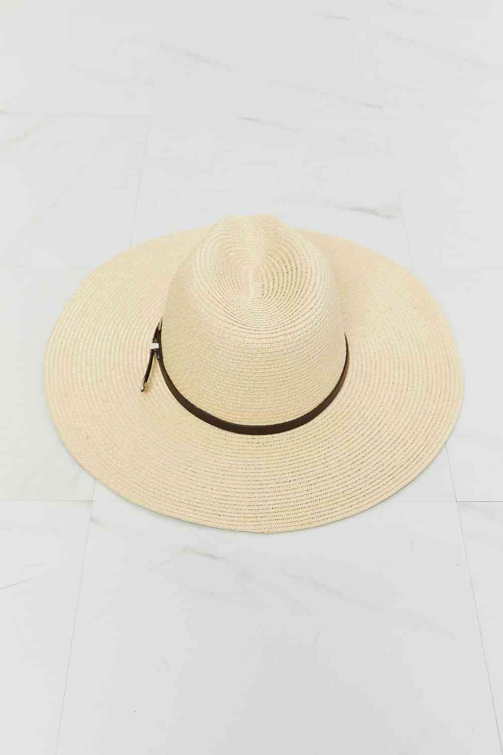 Sombrero Fedora de paja de verano Fame Boho