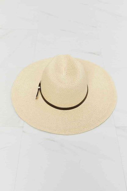 Sombrero Fedora de paja de verano Fame Boho