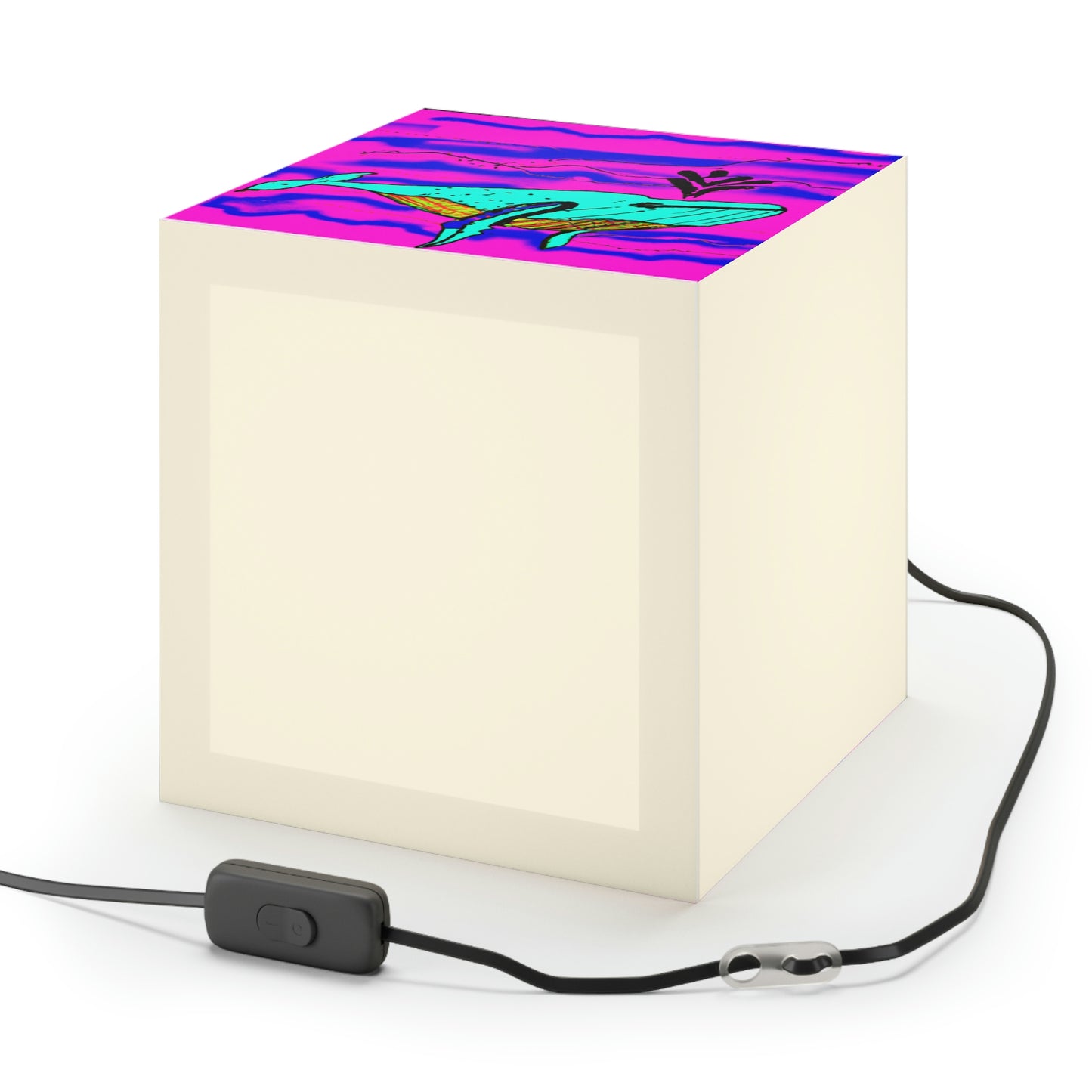 "Glow of the Neon Sea" - The Alien Light Cube Lamp