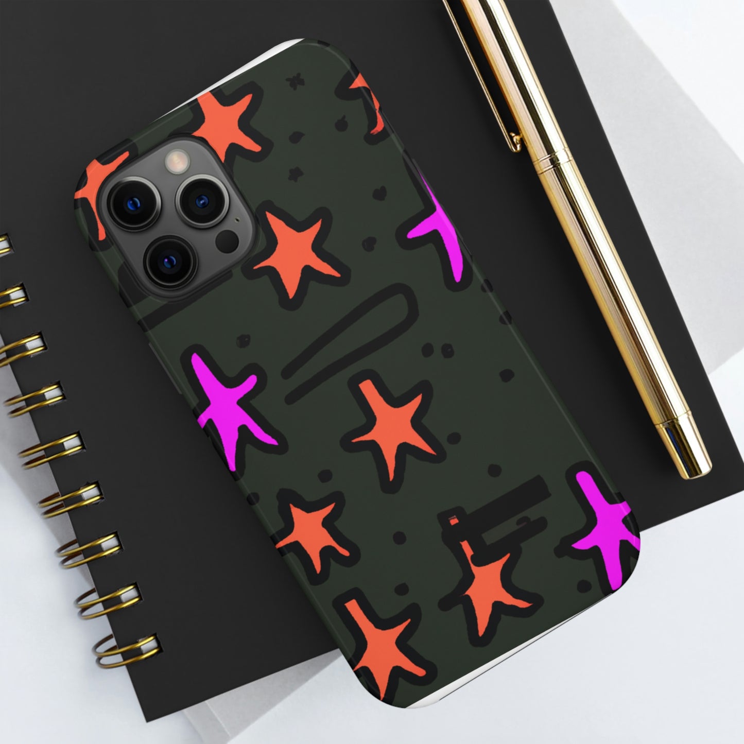 "Abandoned in the Glittering Night Sky" - The Alien Tough Phone Cases