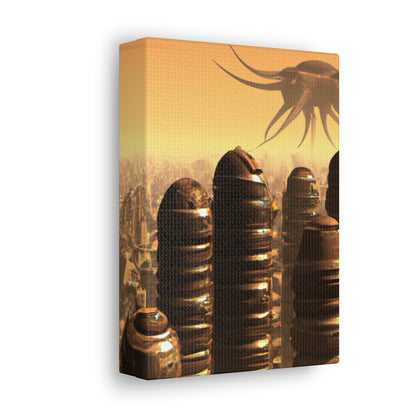 "Infinite Invaders" - Die Alien-Canva